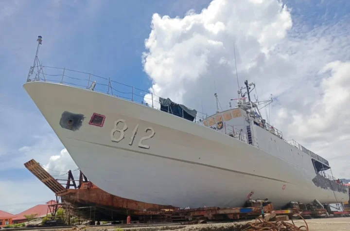 KRI Kerapu-812 Kembali Siap Amankan Laut Indonesia Usai Perbaikan R41