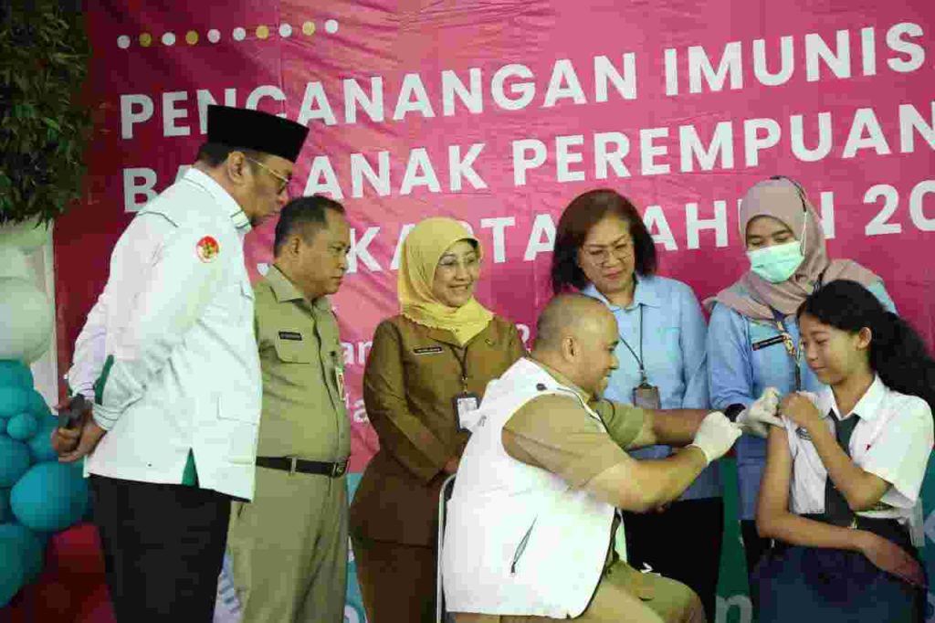 DKI Jakarta program Imunisasi Kejar HPV