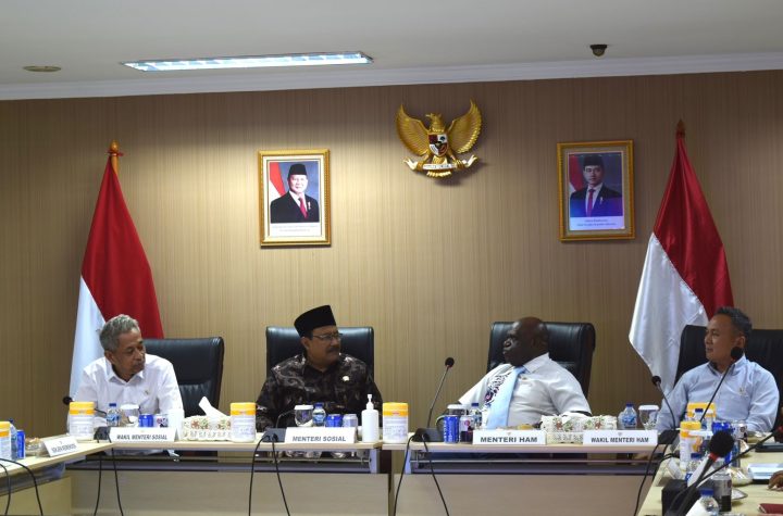 Kolaborasi Kemensos dan Kemenkumham untuk HAM