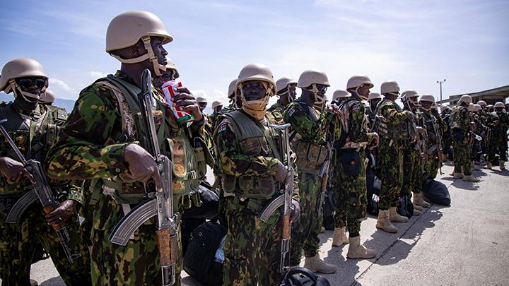 Ratusan polisi Kenya diterjunkan ke Haiti dalam misi PBB