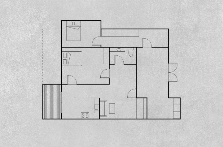 denah rumah
