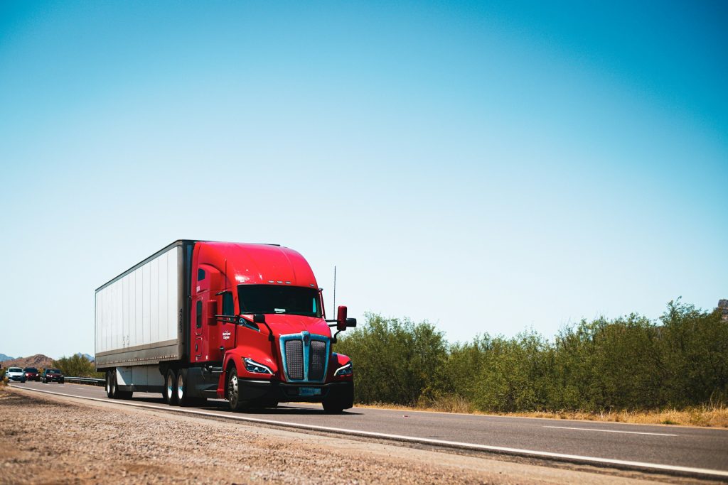 Truk semi trailer