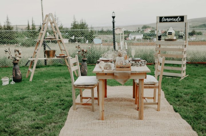 Dekorasi tema rustic
