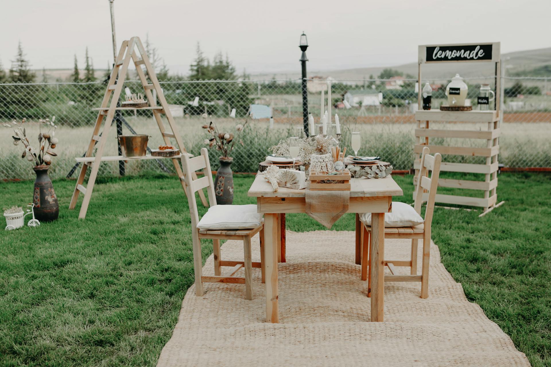 Dekorasi tema rustic